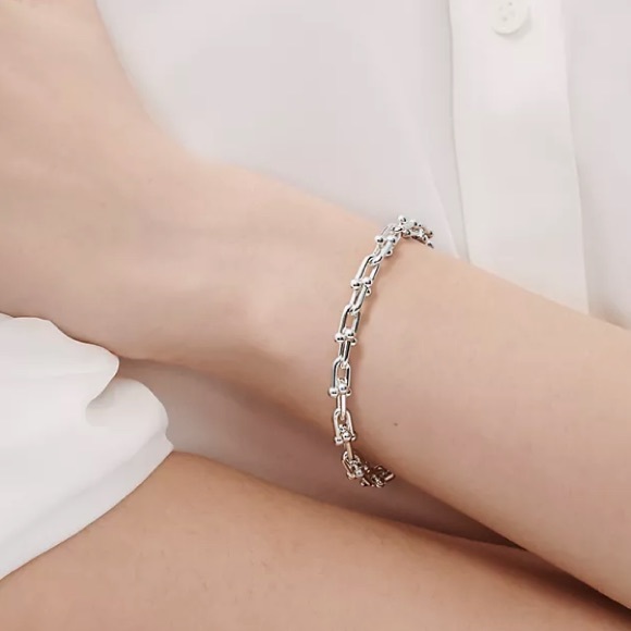 Hardwear sterling silver link bracelet - Picture 3 of 8